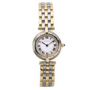 Montre d'occasion Cartier Santos or acier