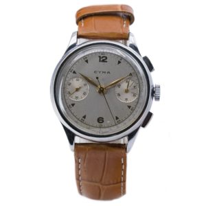 Achat montre d'occasion Cyma Chrono Valjoux 22