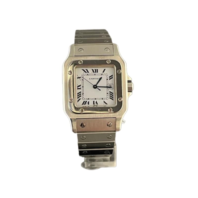 Montre occasion Cartier Santos acier