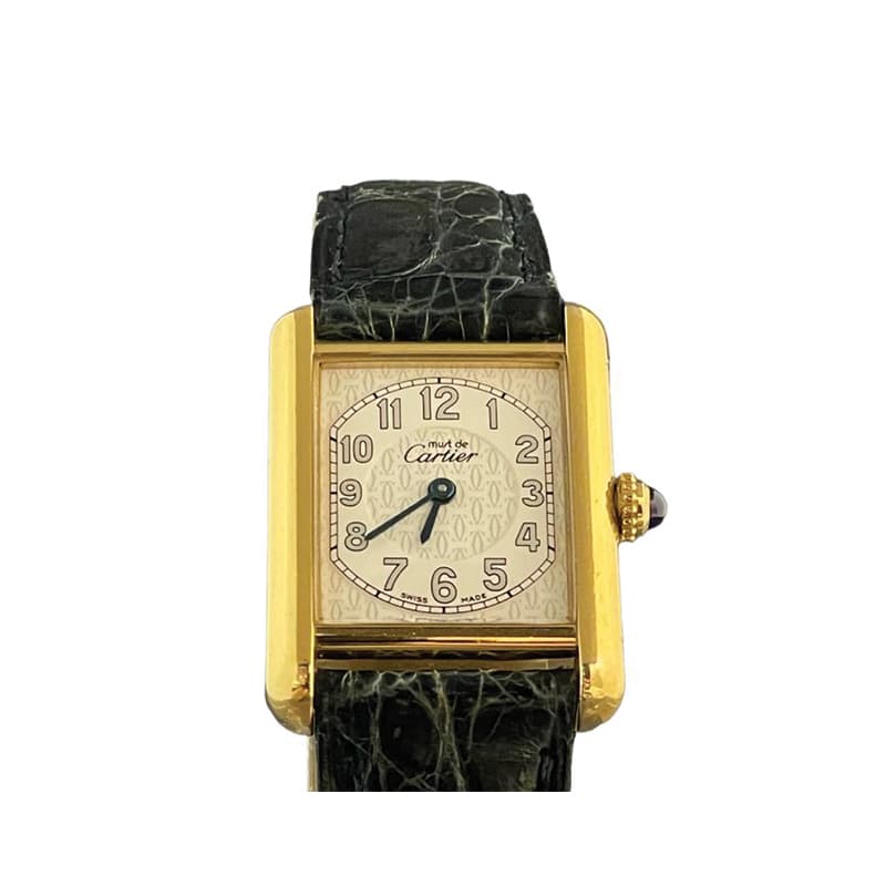 Montre occasion CARTIER Tank Vermeil