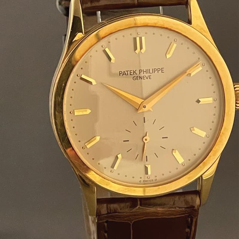 Montre Patek Philippe en or 18K 5096 année 2000.